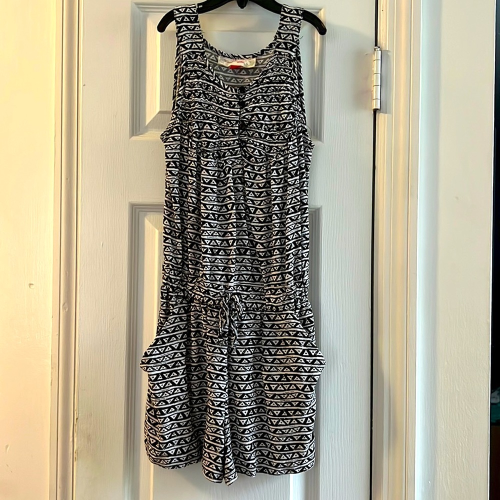 Girls Red Camel Romper
